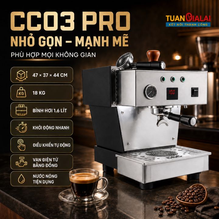 Máy Pha Cà Phê CC03 Pro