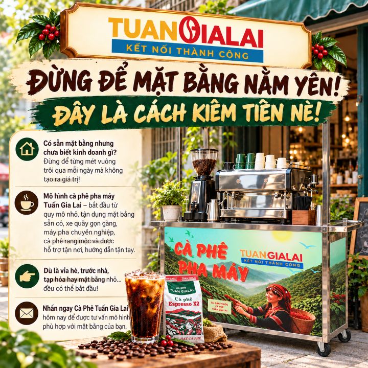 Mô hình xe quầy Tuấn Gia Lai